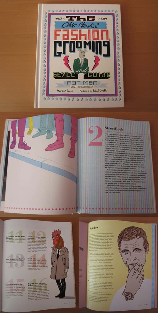 The Chic Geek's Fashion Grooming and Style Guide For Men Book Images