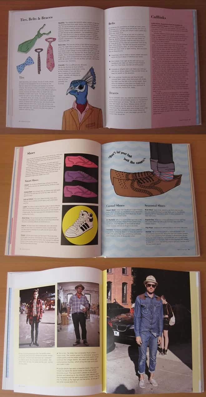The Chic Geek's Fashion Grooming and Style Guide For Men Book Images