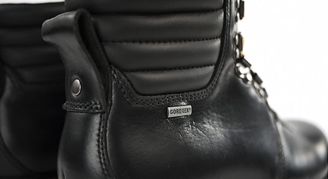 Timberland Abington Hiker Gore-Tex Black Leather Side Profile