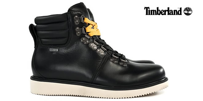 Timberland Abington Hiker Boot: Gore-Tex Black Leather