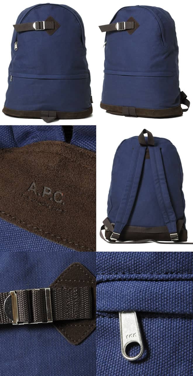 A.P.C Backpack Navy
