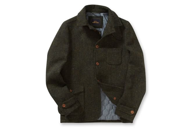 Ben Sherman Modern Classics Harris Tweed Driving Jacket