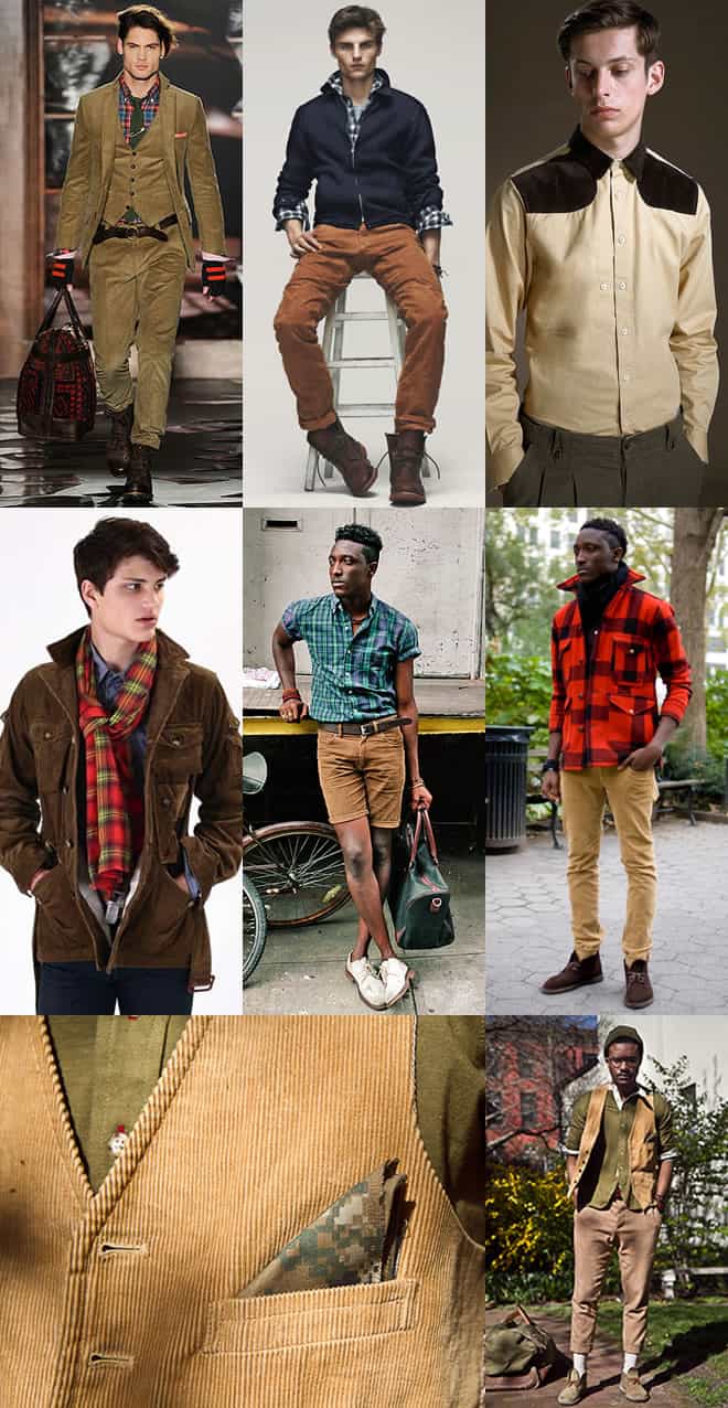Men's Corduroy Look Book