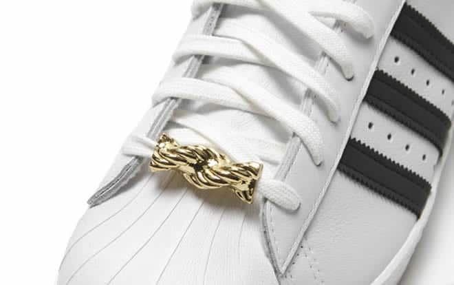 Run DMC x adidas Superstar 80s My adidas close up front