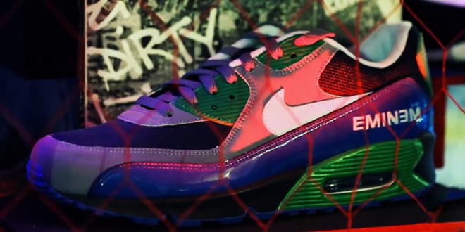 Eminem Trainer Collection Showcase at Brisk Bodega