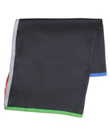 BRIGHT BORDERS MENS SILK HANKY