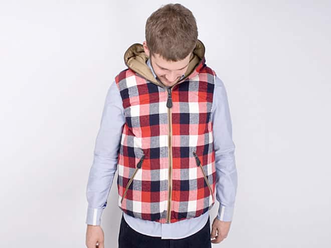 Junya Watanabe Padded Wool-Lined Gilet