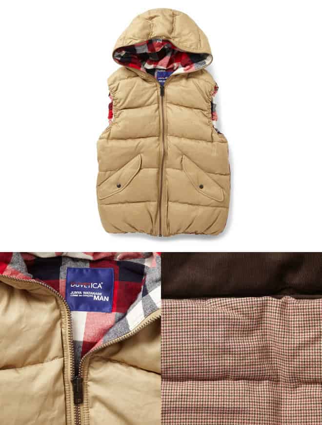 Junya Watanabe Padded Wool-Lined Gilet