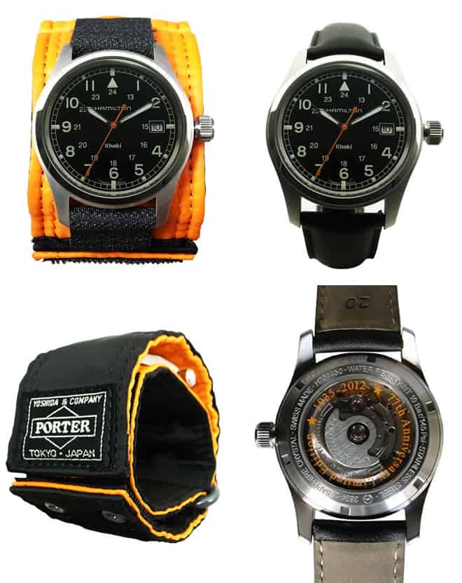 Porter x HAMILTON 77th Anniversary Project Watch Details