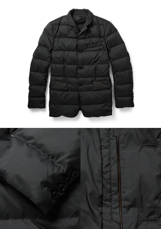 Ralph Lauren Black Label Quilted Down-filled Jacket