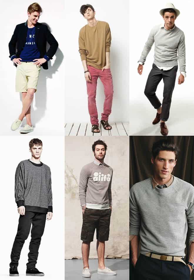 Men's Sweatshirts Look Book