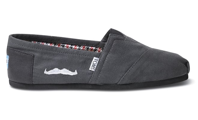 TOMS Movember Shoe side detail
