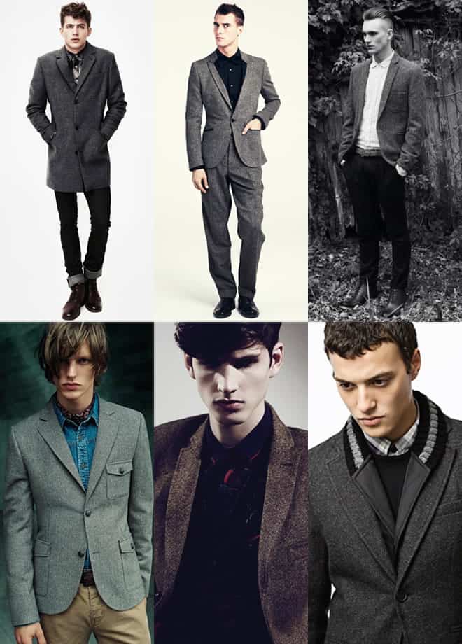 Men's Tweed Clothing Look Book
