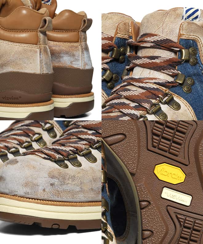 Visvim Serra Boot Light Brown Details