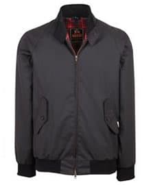 G9 Slimfit British Millerain Wax Jacket Black