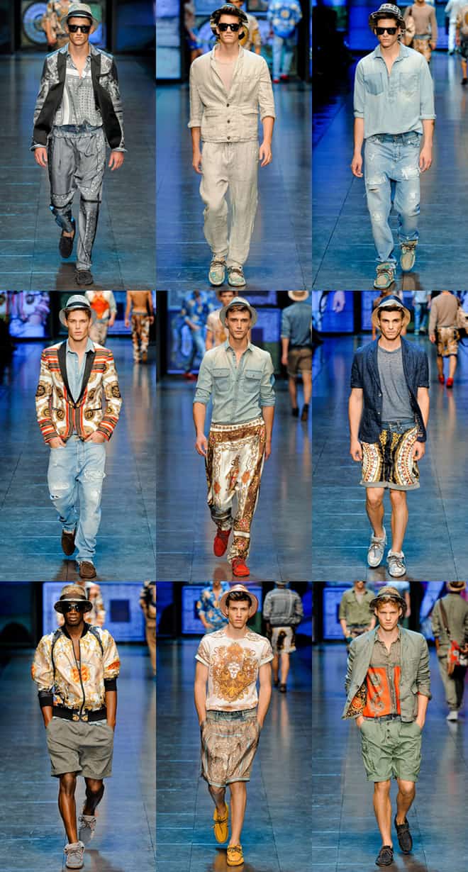 D&G Spring 2012 Menswear Final Collection
