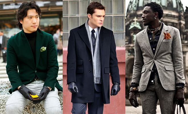 Men's Leather Gloves Look Book