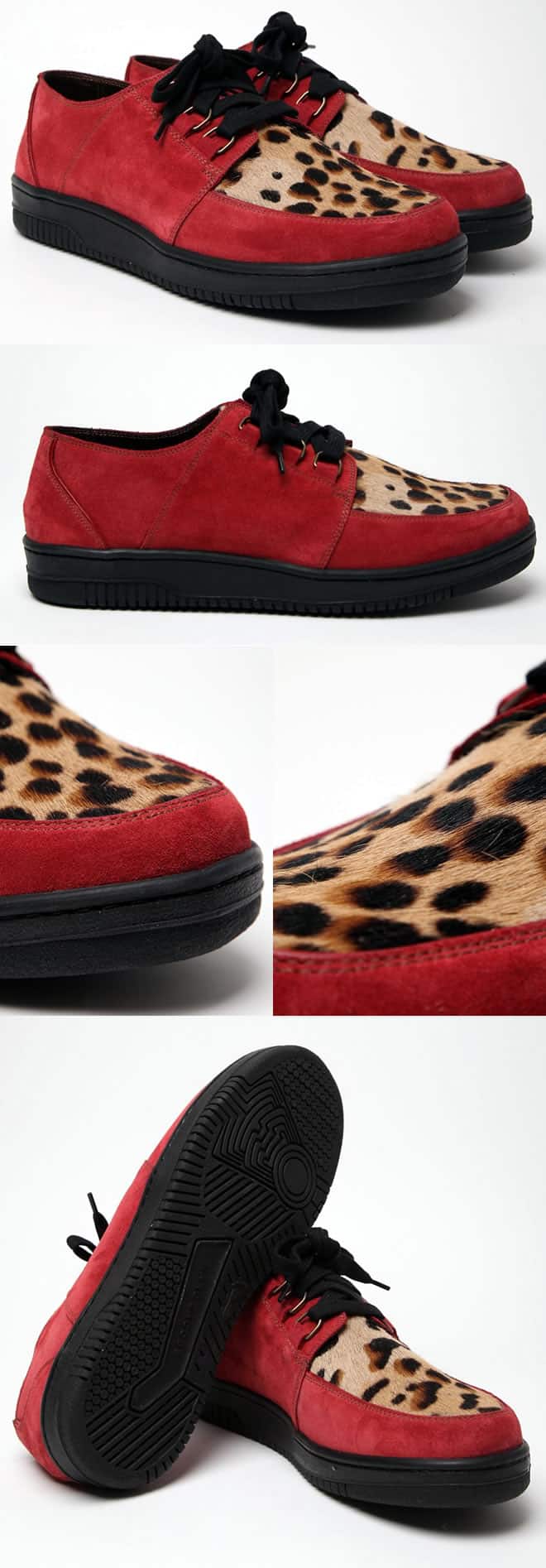 Marc Jacobs Suede and Leopard Print Sneaker