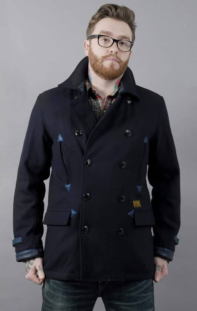 Neighborhood Peacoat Navy