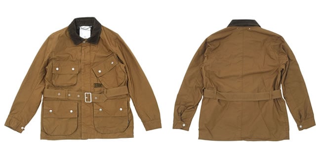 Neighborhood Dartford Jacket Brown detail