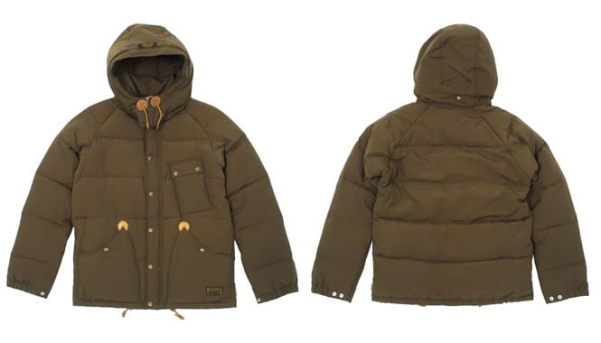 Neighborhood Class 5 Down Jacket Brown details