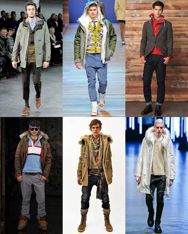 Men's Parka Jackets on the Autumn/Winter 2011 Runways
