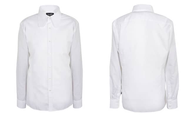 Paul Weller White Tulip Collar Shirt