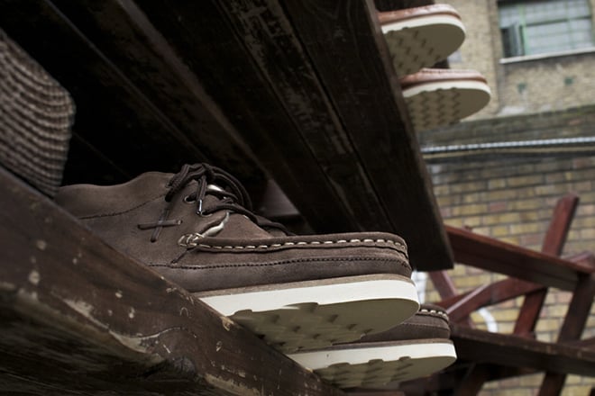 Pointer Conor Waxed Suede in Chocolate