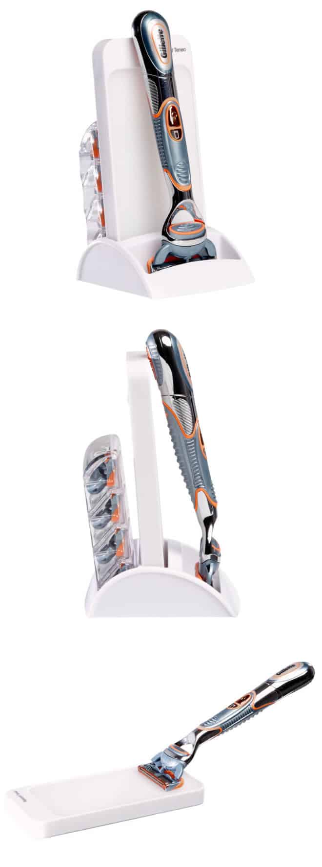 RazorPit 3-in-1 Razor Sharpener White