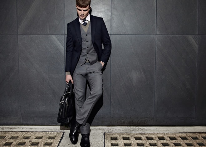 Reiss A/W11 Tailoring Menswear Lookbook