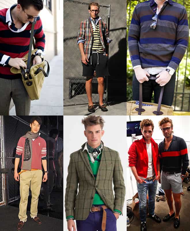 Men's Rugby Shirt Look Book