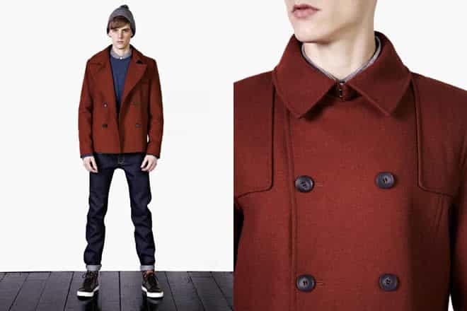 Topman Bright Wool A/W11 Style Guide rust