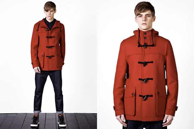 Topman Bright Wool A/W11 Style Guide red