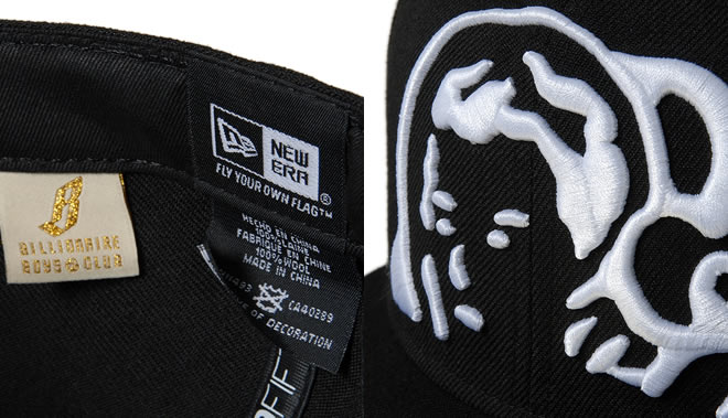 Billionaire Boys Club Authentic Helmet New Era Cap black
