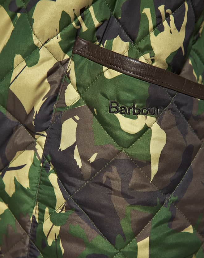 Barbour Highfield Camo Quilted Jacket