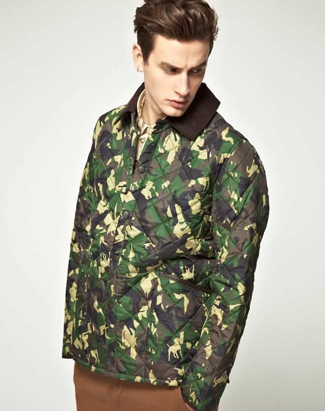 Barbour Highfield Camo Quilted Jacket