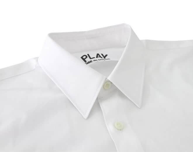 COMME DES GARCONS P1-B002 Oxford White Shirt