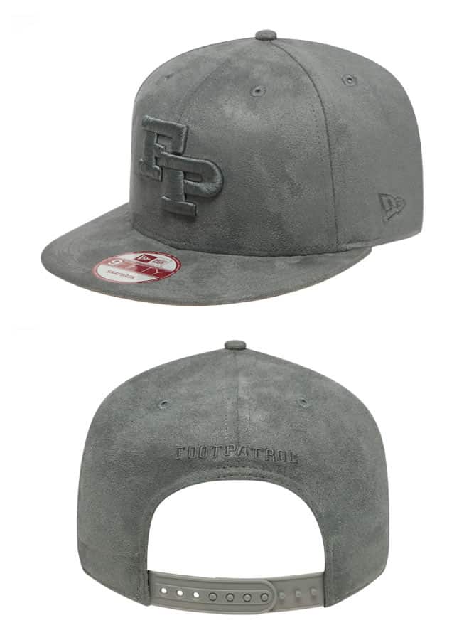 Foot Patrol x New Era Caps grey