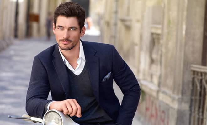 David Gandy For M&S Look Book