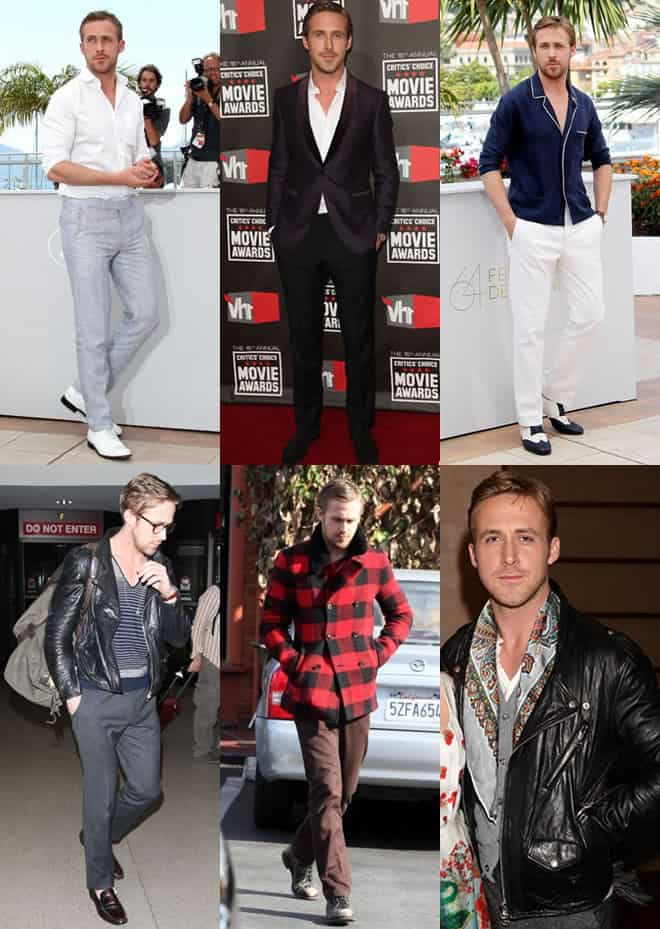 Ryan Gosling's Style - Fashion Lookbook
