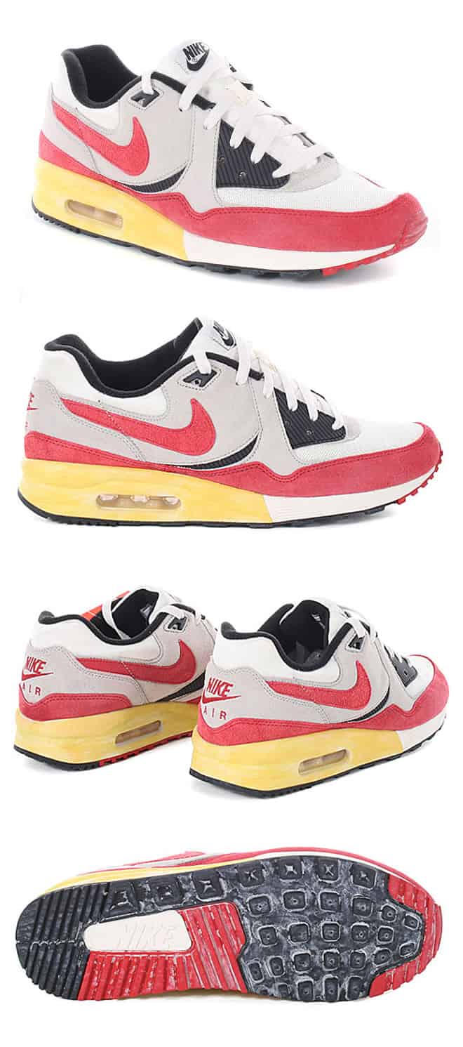 Nike Air Max Light VNTG QS White/black/red