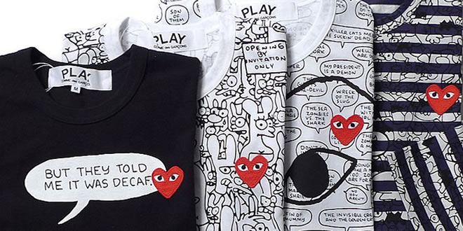Comme des Garçons Play x Matt Groening Clothing