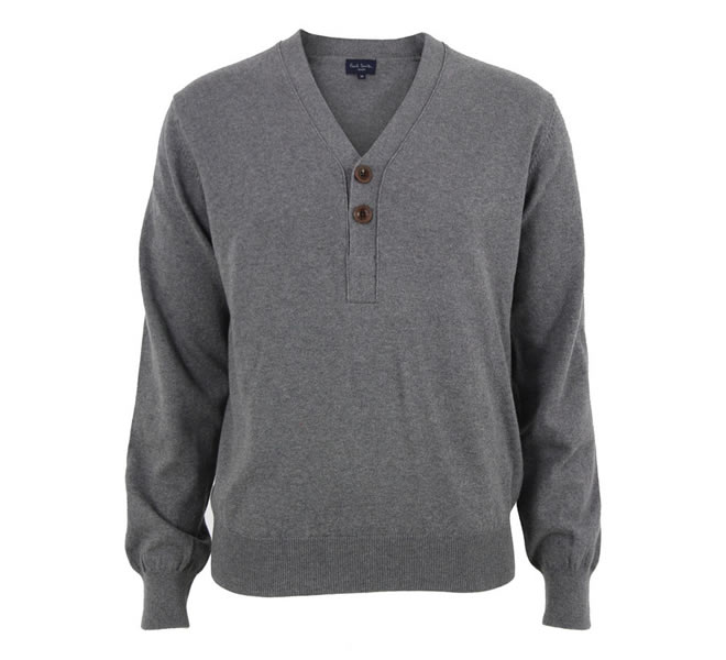 PAUL SMITH - JEANS 063L-570 Grey Knit