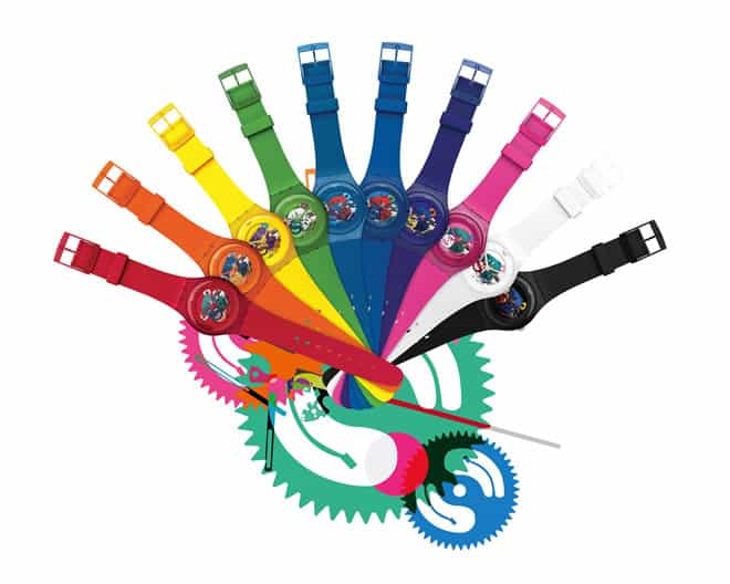 Swatch 2012 New Gent Lacquered Collection
