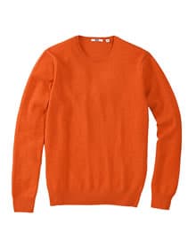 MEN Pure Cashmere Crew Neck Sweater A
