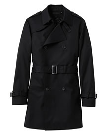 MEN Double Breasted Trench Coat