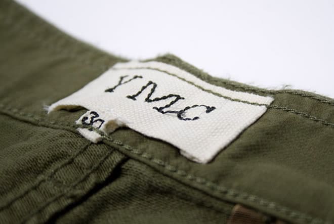 YMC Pleat Front Chino in olive