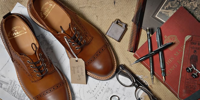 Tricker’s for End Hunting Co. Burnished Toe Cap Brogue & Boot