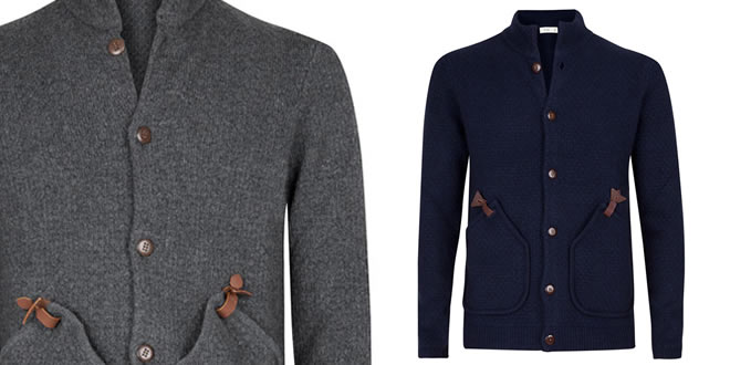 Folk Bobby Stitch Button Up Cardigan