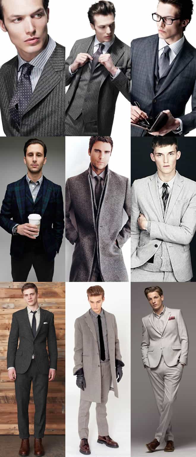 Men's Formal Grey Shirts Lookbook
